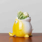 Yellow Monster Planter | Salt Cellar