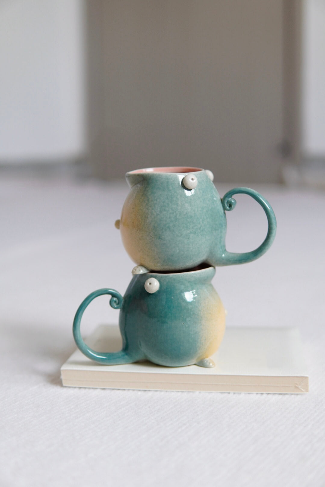 Milo the Mugosaur – Handmade Ceramic Mug | Coffee & Tea Cup, 220 ml