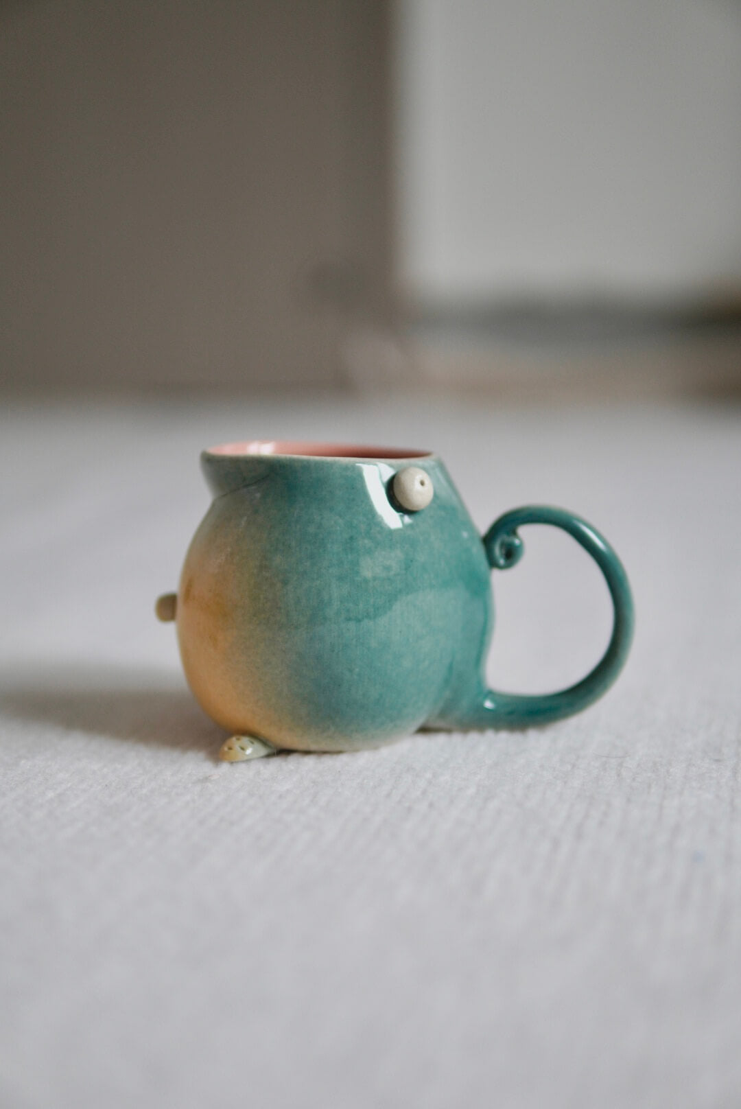 Milo the Mugosaur – Handmade Ceramic Mug | Coffee & Tea Cup, 220 ml