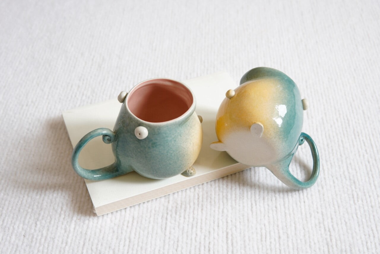 Milo the Mugosaur – Handmade Ceramic Mug | Coffee & Tea Cup, 220 ml