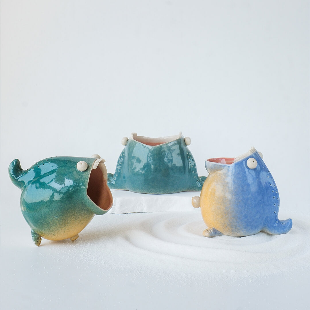 Versatile ceramic bowl for kitchen or table