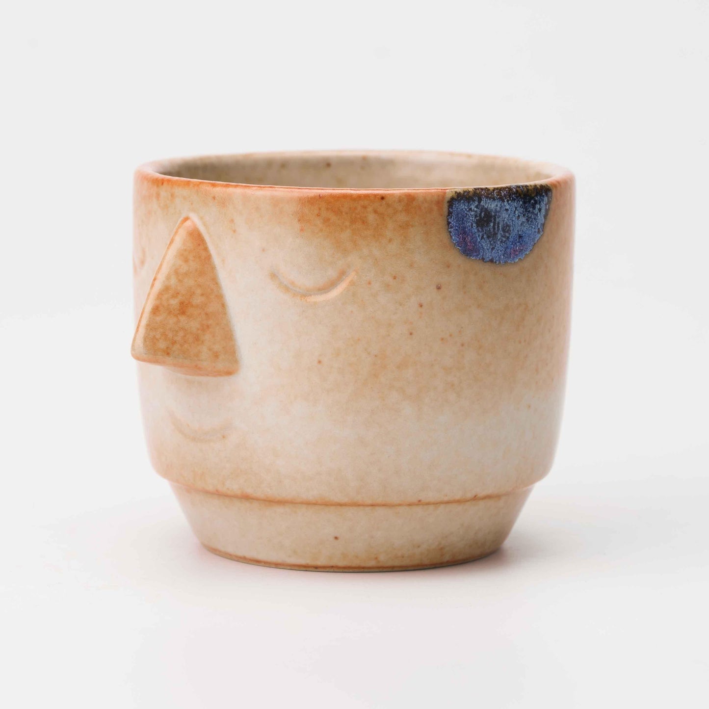 Large Coffee Face Mug, Handmade Ceramic Mug - 618 Clayhouse