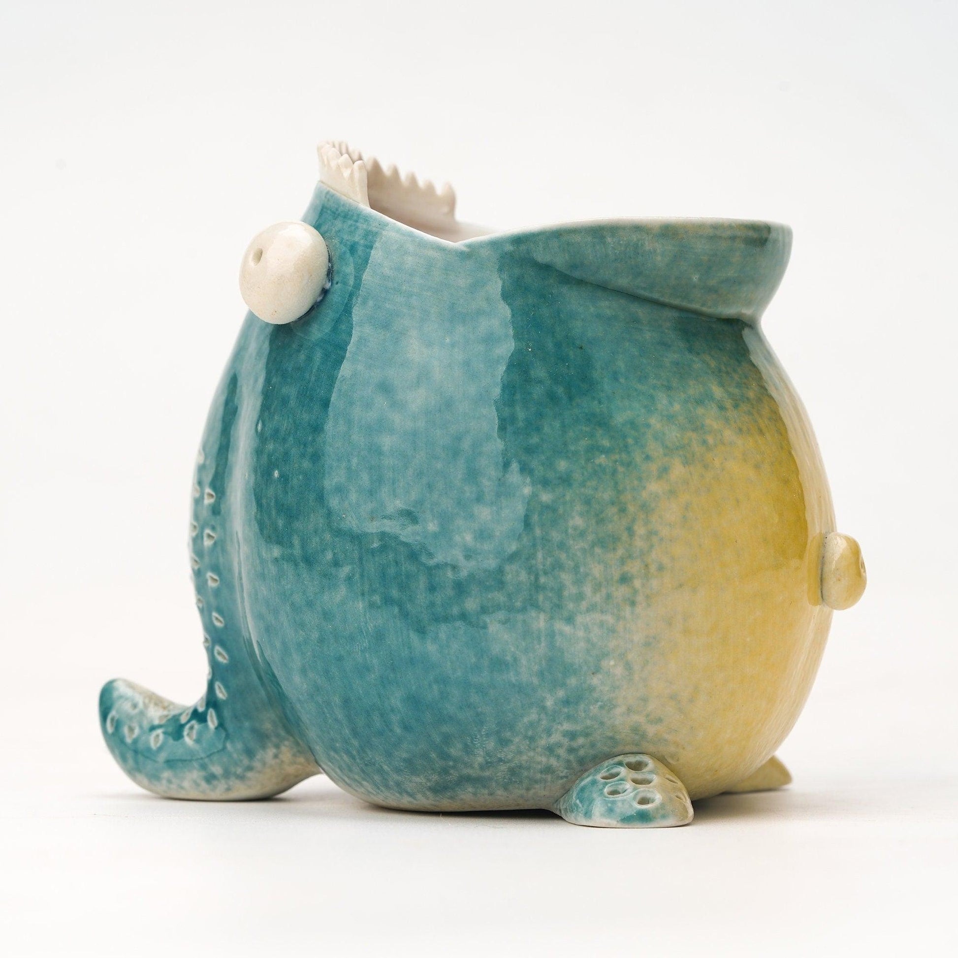 Handmade Ceramic Planter | Salt Cellar - 618 Clayhouse