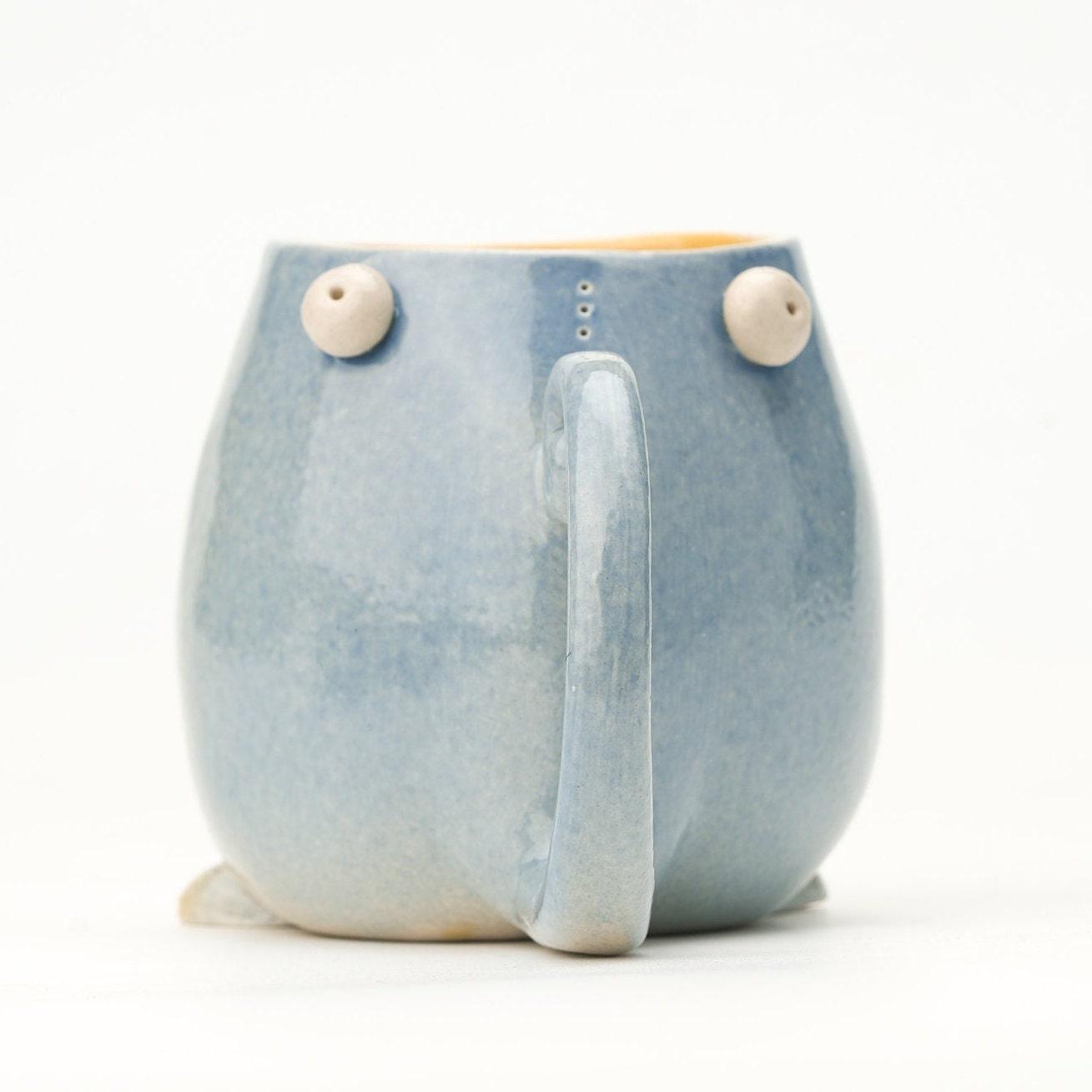 Handmade Ceramic Monster Mug - 618 Clayhouse