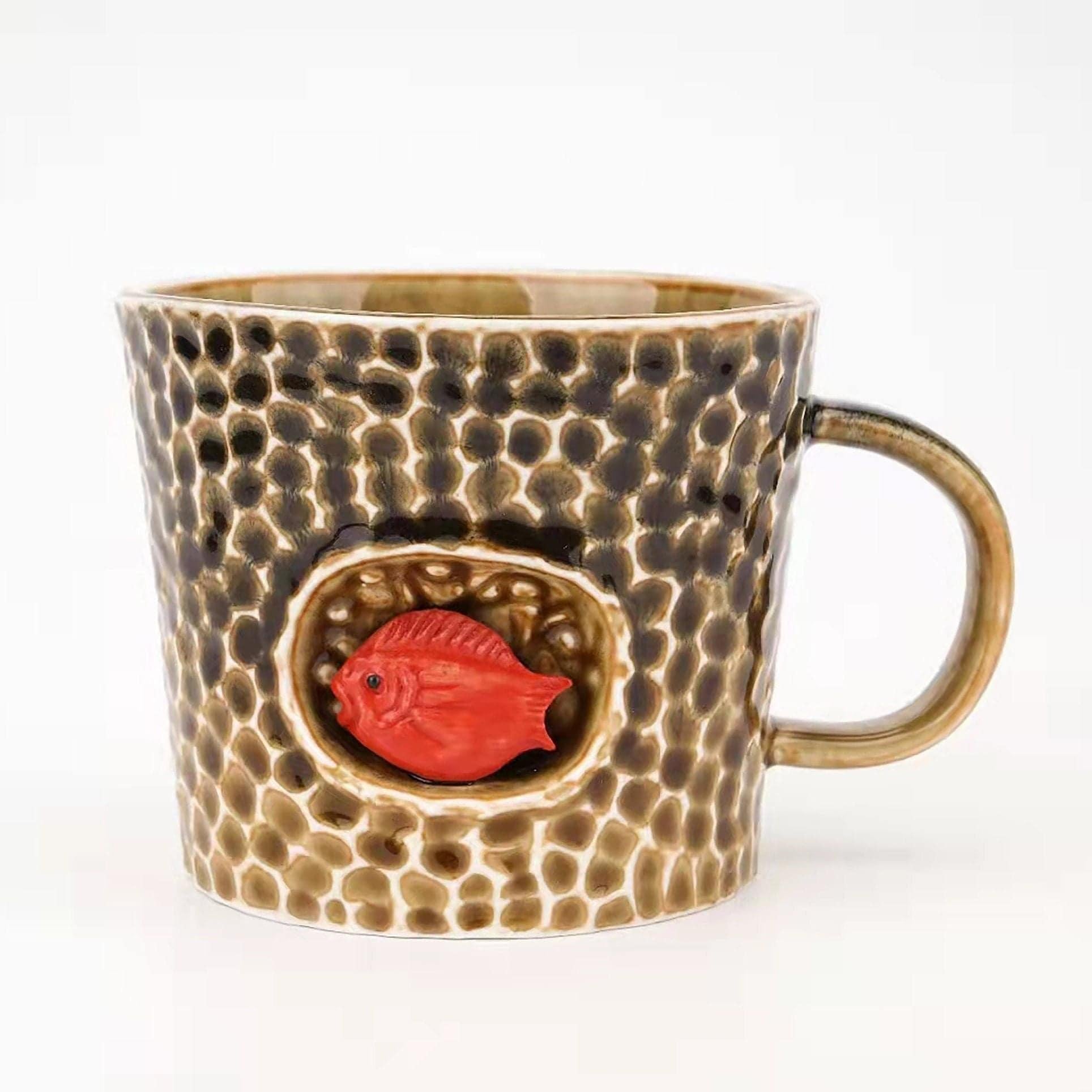 Handmade Ceramic Fish Cup - 618 Clayhouse